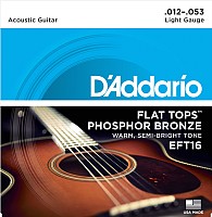 Струны для гитары D'Addario EFT16