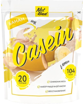 Протеин NotBad Casein (600г, банан)