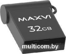 USB Flash Maxvi MM 32GB (темно-серый)