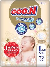 Goo.N Premium Soft NB 2-5 кг (72 шт)