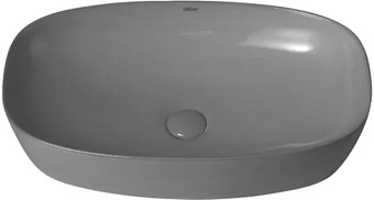 Умывальник Abber Rechteck AC2206MG (серый матовый)
