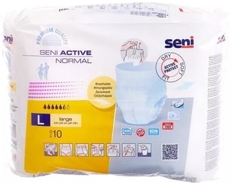 Трусы-подгузники Seni Active Normal L (10 шт)