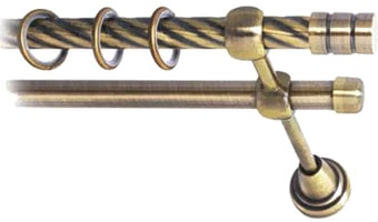 Lm Decor Цилиндр (антик, витая, 3.6м 16мм, 2 ряда)