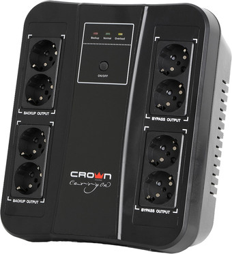 Источник бесперебойного питания CrownMicro Smart CMUS-255 Euro