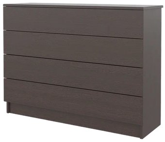 Комод Горизонт Нео 1050 4 ящика (венге)