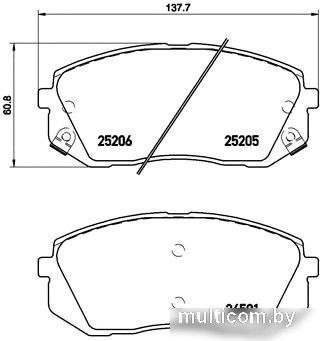 Brembo P30056