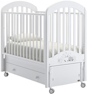 Классическая детская кроватка Nuovita Grano Swing (белый)