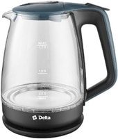 Электрочайник Delta DL-1331 (черный/синий)