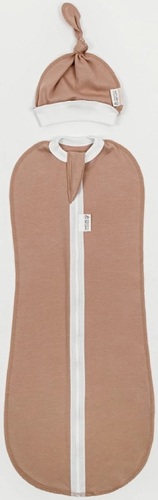 Пеленка-кокон Amarobaby Nature Essence (бежевый, р-р 56-68)