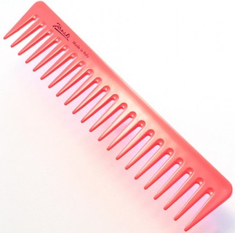 Расческа гребень Janeke Supercomb 82871PFL (неон теплый розовый)