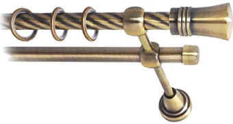 Lm Decor Гиро (антик, витая, 1.6м 16мм, 2 ряда)