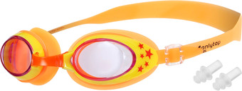 Очки для плавания Onlytop 9144637 (оранжевый)