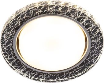 Точечный светильник ЭРА DK LD51 WH/BK GX53 Б0057464 (белый/черный) 