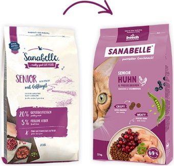 Сухой корм для кошек Bosch Sanabelle Senior 8 кг
