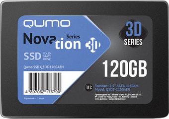 SSD QUMO Novation 3D 120GB Q3DT-120GAEN