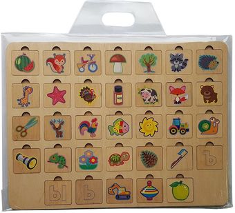 Мозаика/пазл Макси Картинки с азбукой 10387