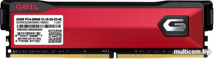 Оперативная память GeIL Orion GOR416GB3600C18BDC