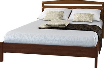 Кровать Bravo Мебель Камелия-1 200x160 (орех)