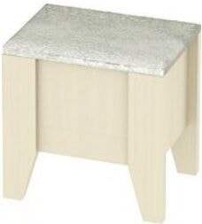 Банкетка Заречье Ливадия Вл12 Weave светлый