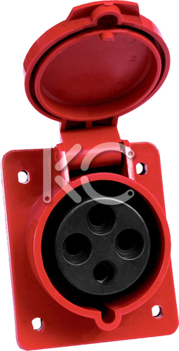 Розетка промышленная КС 424 32А YHT