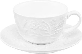 Чашка с блюдцем Elan Gallery Райский сад 630109