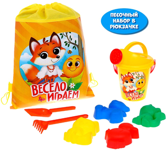 Набор игрушек для песочницы Соломон Любимые сказки 7611887