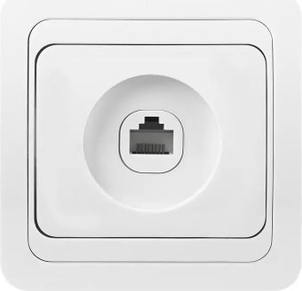 Розетка телефонная SmartBuy SBE-02w-S1-PH