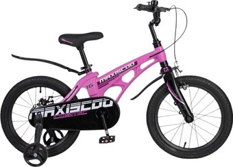 Детский велосипед Maxiscoo Cosmic Стандарт 16 2025 MSC-C1643 (розовый матовый)