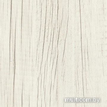 Кухонный стол Hype Mebel Раунд раздвижной 80x80 (черный/древесина белая)