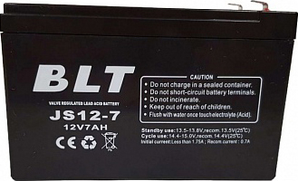 Аккумулятор для ИБП BLT JS12-7 (12В/7 А·ч)
