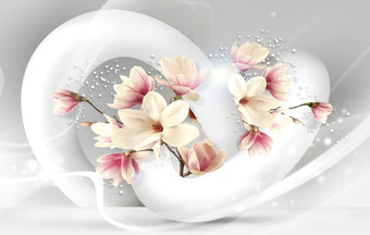 Фотообои Citydecor Магнолия 3D 400x254