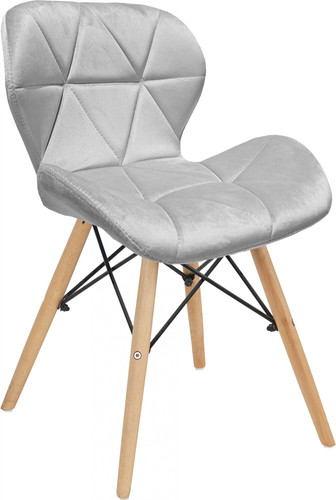 Стул Mio Tesoro Лацио SC-026 (светло-серый/дерево)