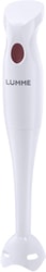 Погружной блендер Lumme LU-1832 (белый/светлый рубин)