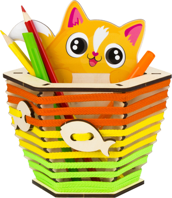 3Д-пазл Woody Котик Рыжик 02772