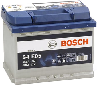 Автомобильный аккумулятор Bosch S4 E05 0092S4E051 (60 А&middot;ч)