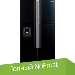Четырёхдверный холодильник Hitachi R-W660PUC7XGBK