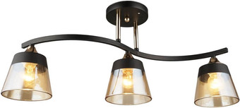 Люстра средней высоты Imex MD.3772-3-S BK+FGD