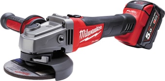 Угловая шлифмашина Milwaukee M18 CAG125X-502X Fuel 4933448866 (с 2-мя АКБ)