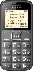 Мобильный телефон Maxvi B2 Grey
