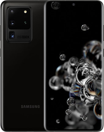 Смартфон Samsung Galaxy S20 Ultra 5G SM-G988B/DS 12GB/128GB Exynos 990 (черный)