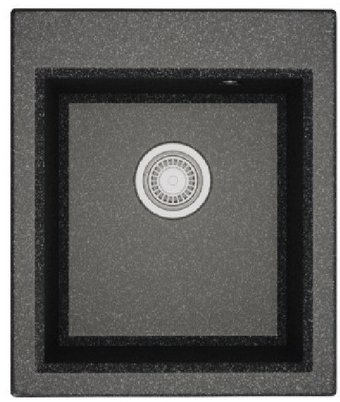 Кухонная мойка Акватон Линеа 43 (графит)