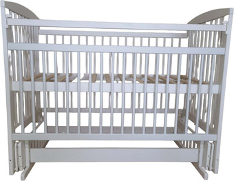 Классическая детская кроватка Ясеньлес Mila 05.1 (белый)