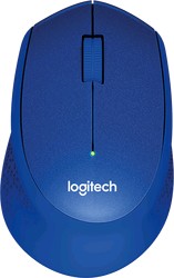 Мышь Logitech M330 Silent Plus (синий) [910-004910]