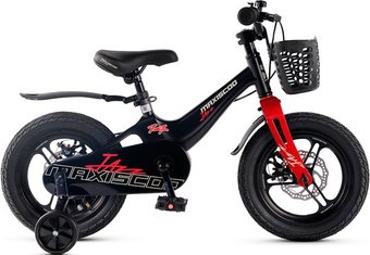 Детский велосипед Maxiscoo Jazz Pro 14 2025 MSC-J1445P (обсидиан, разобранный)