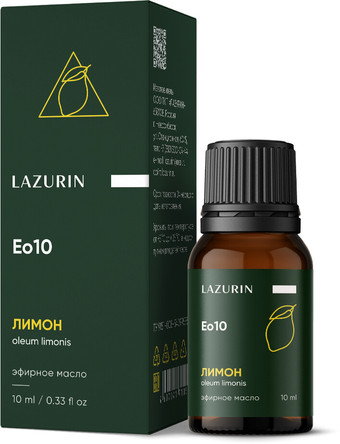 Lazurin Эфирное масло Lazurin Лимонное (10мл)