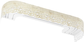 Карнизы для штор Legrand Листея (3 м, айвори)