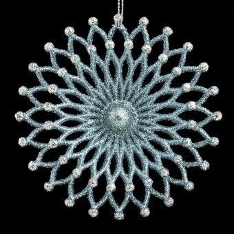 Елочная игрушка Erich Krause Decor Снежинка двухслойная 44805