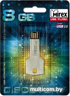 USB Flash Mirex CORNER KEY 8GB (13600-DVRCOK08)