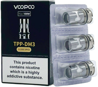 Набор испарителей VooPoo TPP DM3 (0.15 Ом, 3шт)