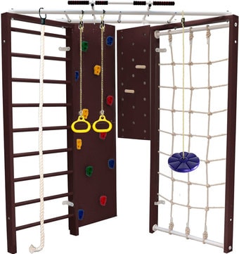 Детский спортивный комплекс Kampfer Fantastic (шоколадный/синяя лиана)